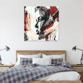 Quadro decorativo abstrato material Canvas Leinwanddruck (Insitu (Schlafzimmer))