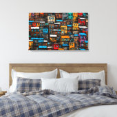 Quadro decorativo favela Impressão em Canva Leinwanddruck (Insitu (Schlafzimmer))