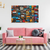 Quadro decorativo favela Impressão em Canva Leinwanddruck (Insitu (Wohnzimmer))