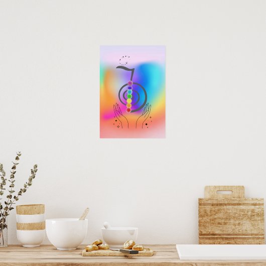 Quadro Reiki Poster (Küche)