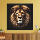 Quadro Rosto de Leão Leinwanddruck (Insitu (Wohnzimmer))