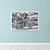 Quadrophenie ! leinwanddruck (Insitu (Holzboden))