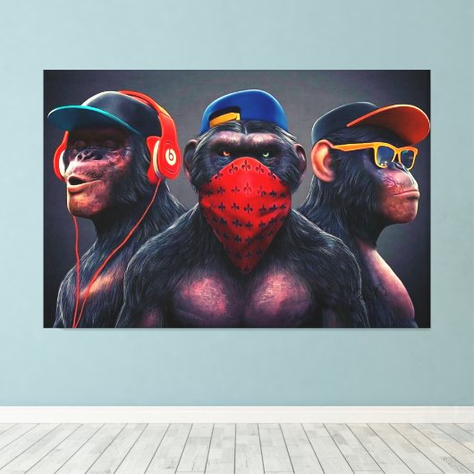 Quadros Canvas Edição Especial Onaitsirc Infinity Leinwanddruck (Insitu (Holzboden))