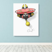 Quadros Relacionados a Pokémon GO. Leinwanddruck (Insitu (Holzboden))