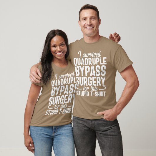Quadruple Bypass Operation Erholung Gag T-Shirt (Unisex)