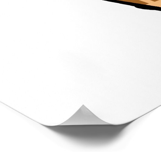 Quadruple Ice Creme Cone Poster (Ecke)