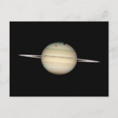Quadruple Saturn Moon Transit Postkarte (Vorderseite)