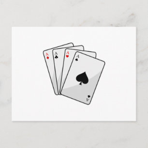 Quadruplets Aces Poker Karten im Poker