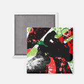 Quads. Magnet (Vorderseite/Rückseite)