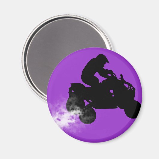 Quads. Magnet (Vorderseite/Rückseite)