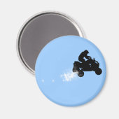 Quads. Magnet (Vorderseite/Rückseite)