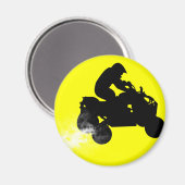 Quads. Magnet (Vorderseite/Rückseite)
