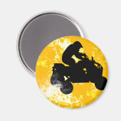 Quads. Magnet (Vorderseite/Rückseite)