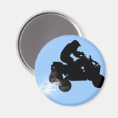 Quads. Magnet (Vorderseite/Rückseite)