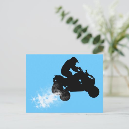 Quads. Postkarte (Stehend Vorderseite)