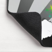 Quads. Regenbogenschmutzspur. Mousepad (Ecke)