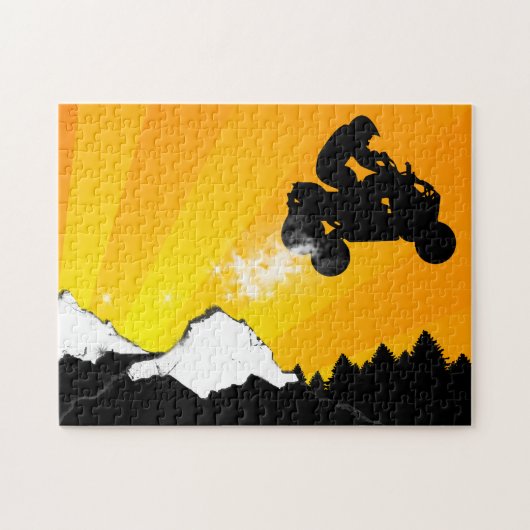 Quads: Schmutzweg Puzzle (Horizontal)