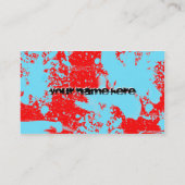 Quads : Schmutzweg : Visitenkarte (Rückseite)