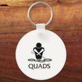 QUADS - Tandums Schlüsselanhänger (Vorderseite)