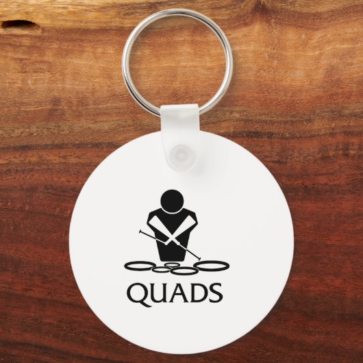 QUADS - Tandums Schlüsselanhänger (Vorderseite)