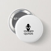 QUADS - Tanzwürmer Button (Vorne & Hinten)