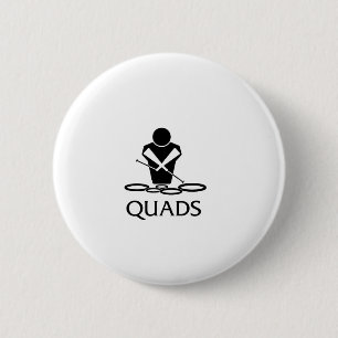 QUADS - Tanzwürmer Button