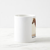 Quaggabild, RETTEN DEN QUAGGA Kaffeetasse (Mittel)