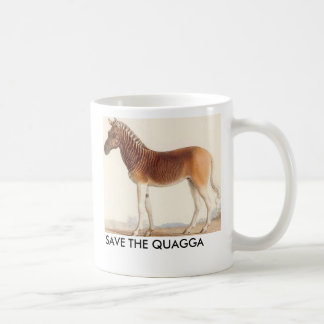 Quaggabild, RETTEN DEN QUAGGA Kaffeetasse