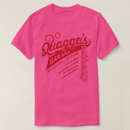 Quaggas-Garage T-Shirt (Design vorne)