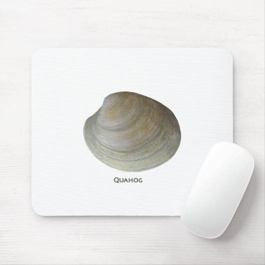 Quahog-Muschel Mousepad (Mit Mouse)