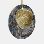 Quahog und Clams Keramik Ornament (Rechts)