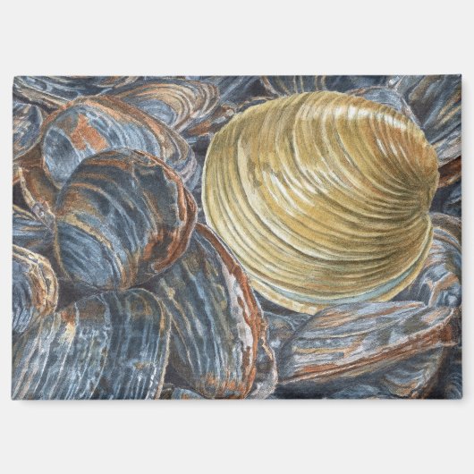 Quahog und Clams Magnet (Vorderseite)
