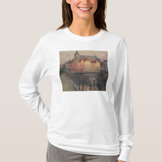 Quai de la Paille, Brügge T-Shirt (Vorderseite)