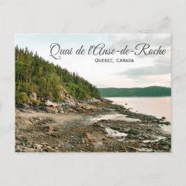 Quai de l'Anse-de-Roche, Postkarte Quebec