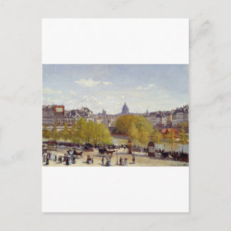Quai du Louvre (1867) Postkarte