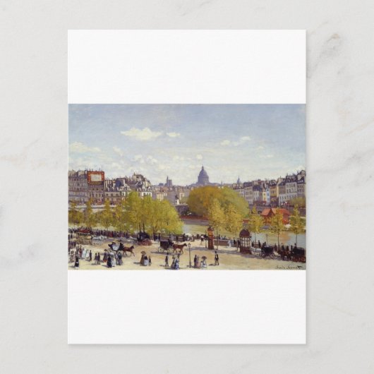 Quai du Louvre (1867) Postkarte (Vorderseite)