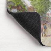 Quai du Point DU Jour, Boulogne Billancourt, 1897 Mousepad (Ecke)