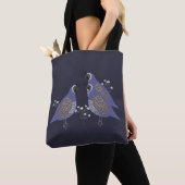 Quail Allover Tote Bag Tasche (Von Nahem)