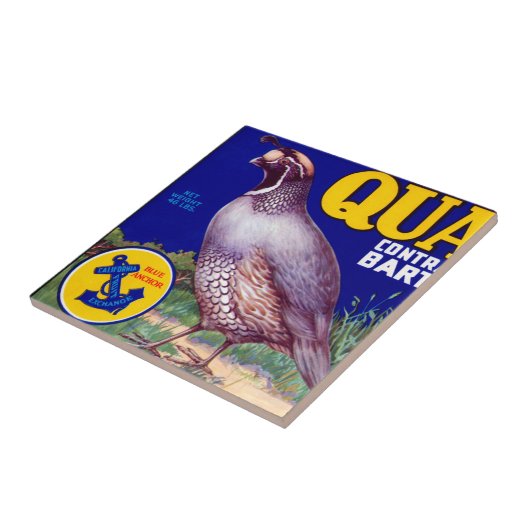Quail Brand Contra Costa Bartletts Fliese (Seite)