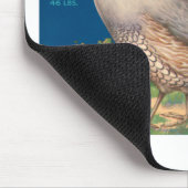 Quail Brand Contra Costa Bartletts Mousepad (Ecke)