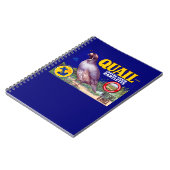 Quail Brand Contra Costa Bartletts Notizblock (Linke Seite)