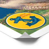 Quail Brand Contra Costa Bartletts Poster (Ecke)