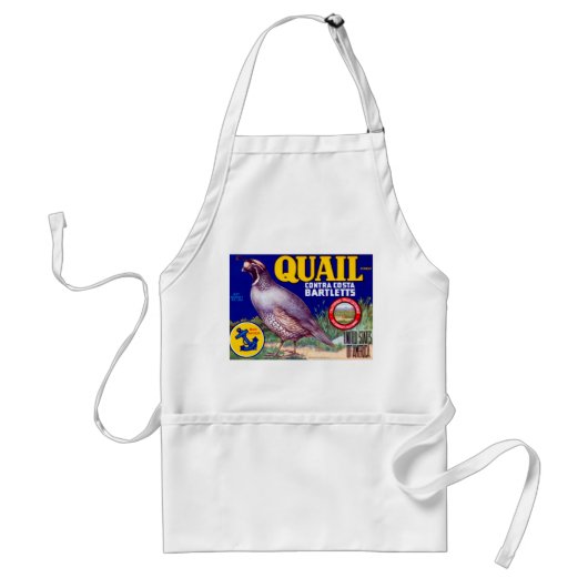 Quail Brand Contra Costa Bartletts Schürze (Vorne)