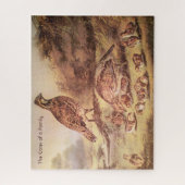 Quail Family Grosses Puzzle (500 Stück) (Vertikal)