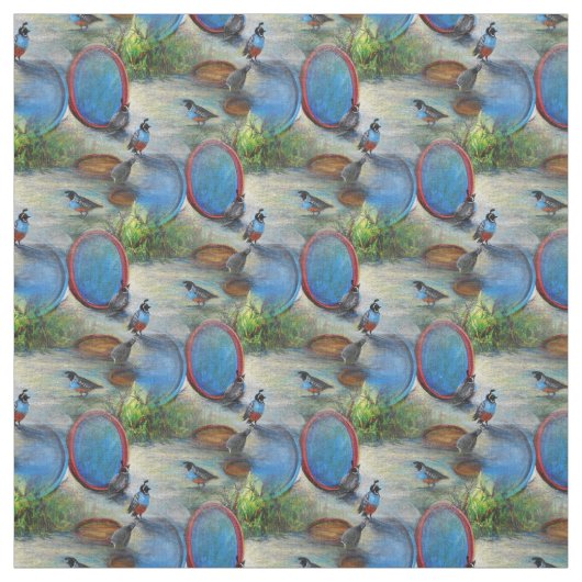 Quail Garden Stoff (Muster)