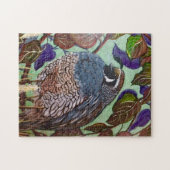 Quail in Bush Puzzle (Horizontal)