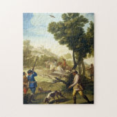 Quail-Jagd Francisco José Goya Meisterwerk Puzzle (Vertikal)
