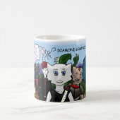 Quail Man Characters Kaffeetasse (Mittel)