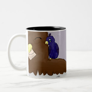 Quail Man + Cumulonimbus Zweiseitige Tasse