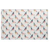 QUAIL O'CLOCK Kalifornien Quails Creme  Stoff (Fat Quarter (45,7 x 55,9 cm))